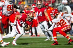 49ers vs kansas city chiefs match player stats