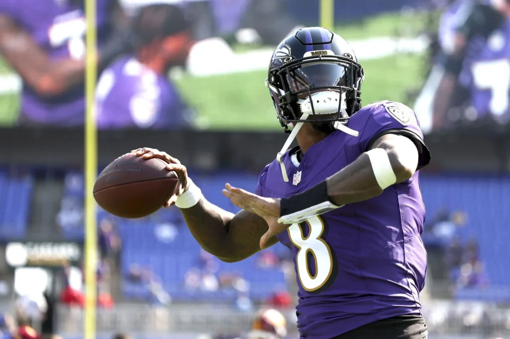 Baltimore Ravens vs Washington Commanders Match Player Stats