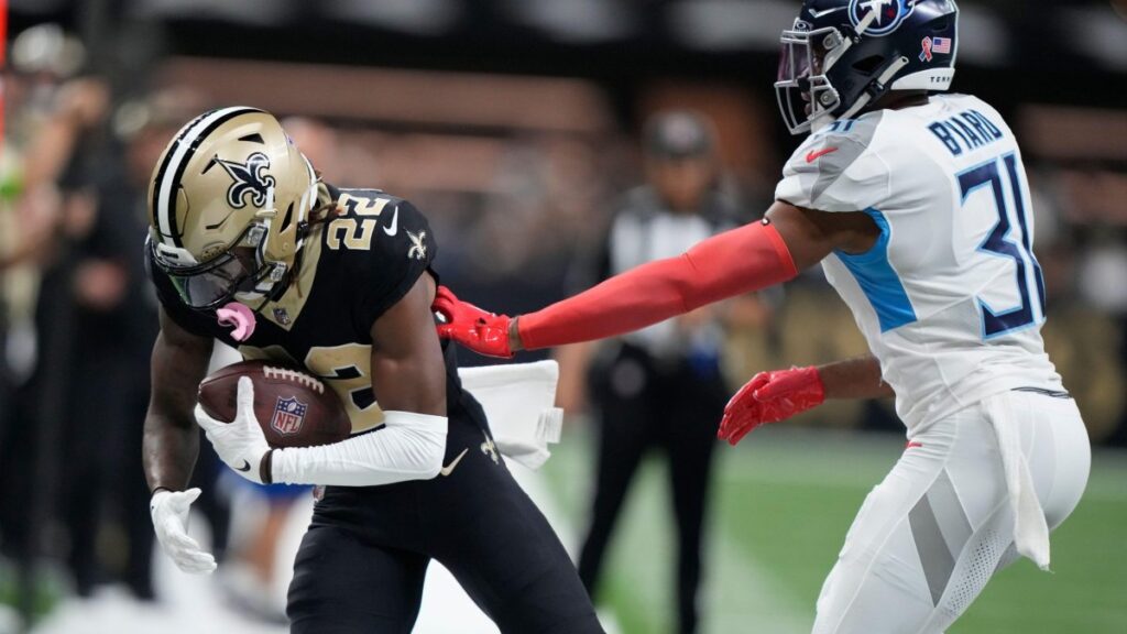 Tennessee Titans vs New Orleans Saints Match Player Stats