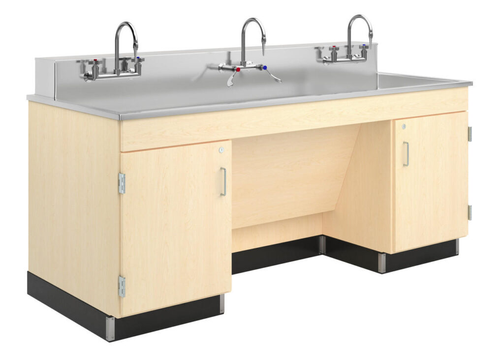 ADA Sink Millwork Construction in Malls